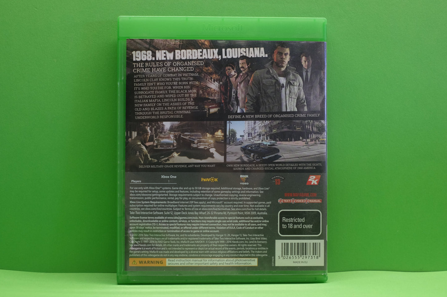 Mafia III (3) - Xbox One - Pre-Owned