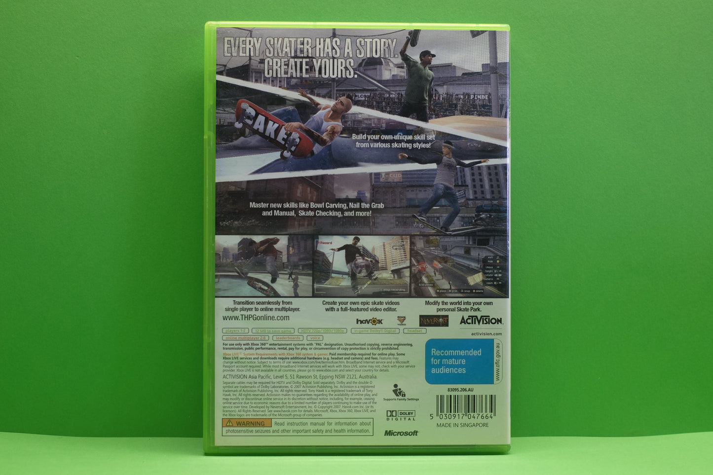 Tony Hawk's Proving Ground - Xbox 360 - Pre-Owned