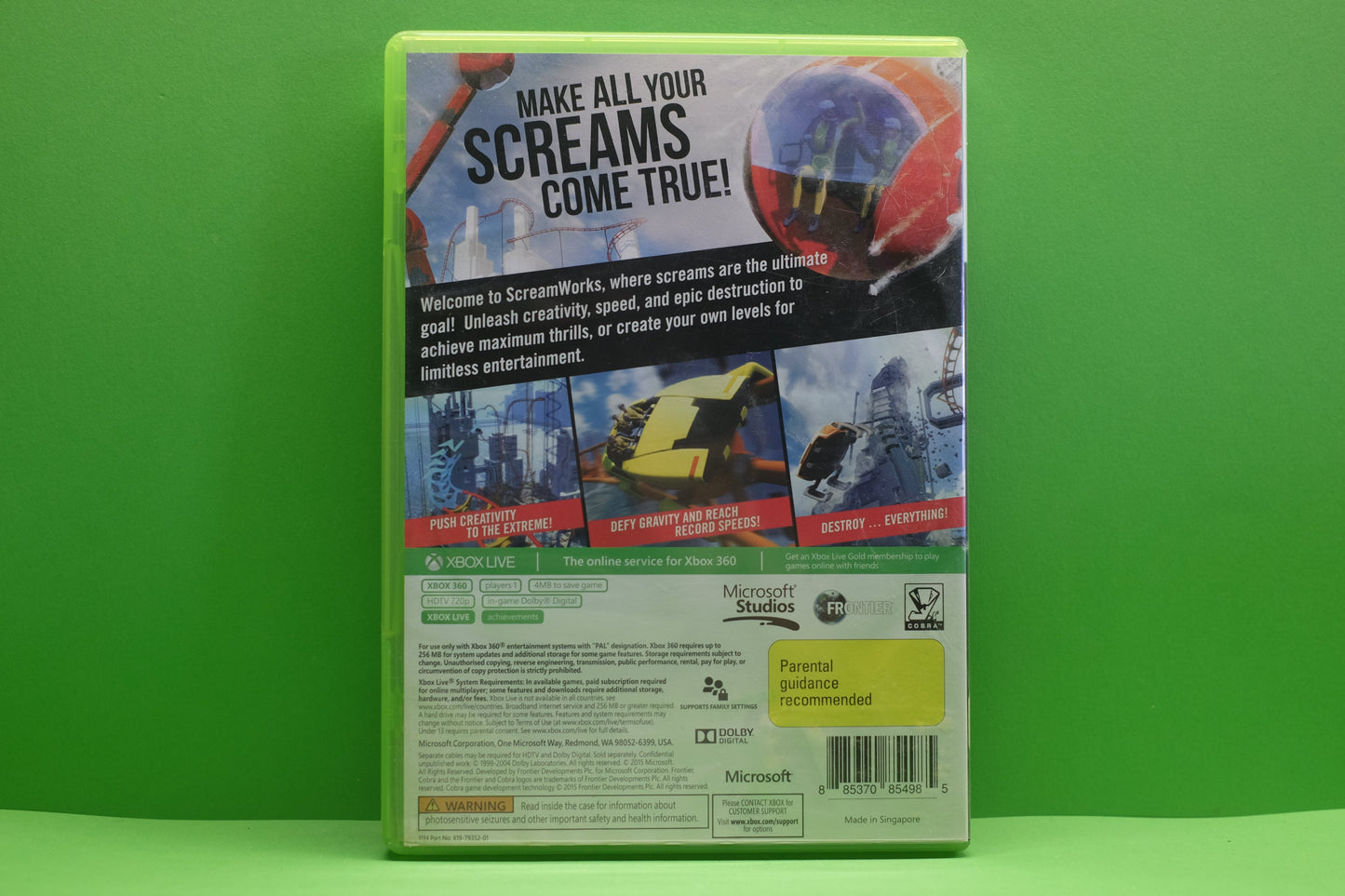 Screamride - Xbox 360 - Pre-Owned