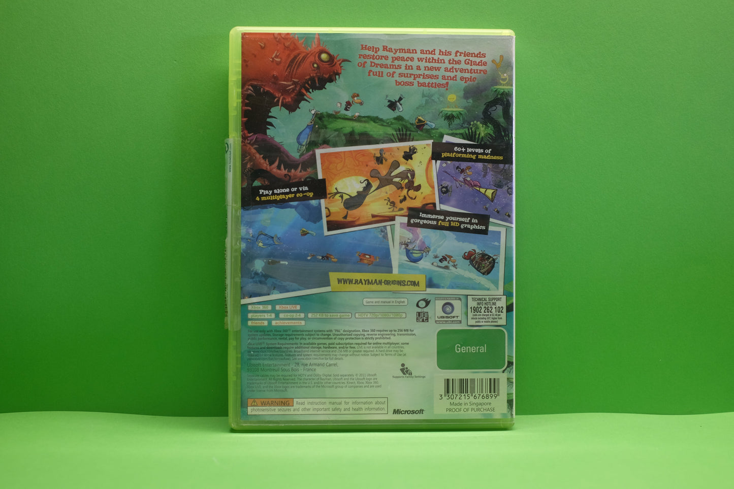 Rayman Origins - Xbox 360 - Pre-Owned