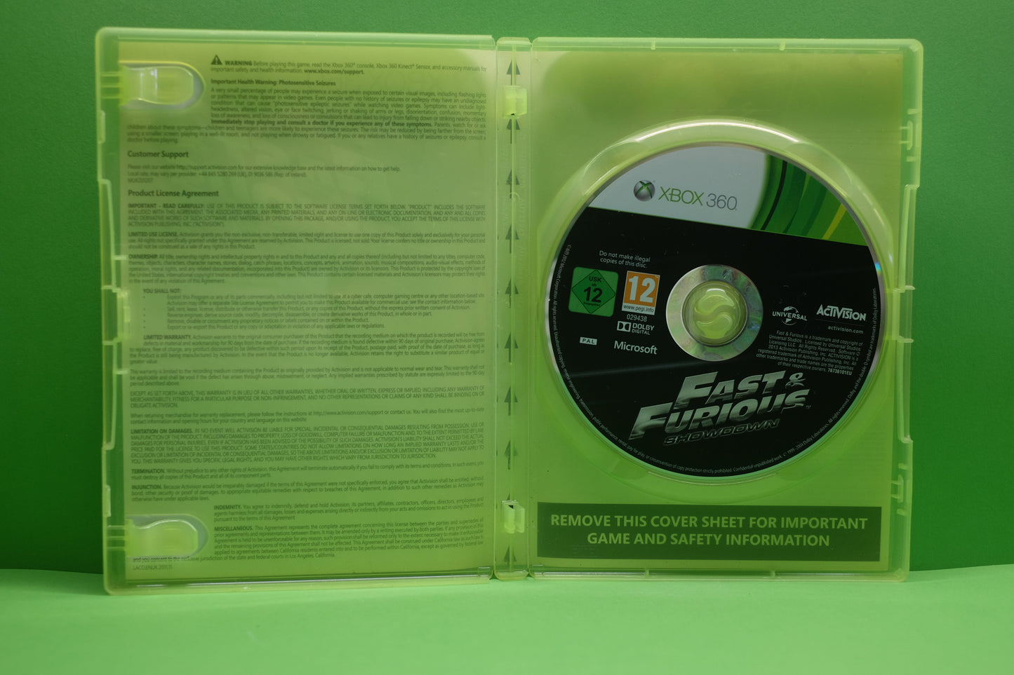 Fast & Furious Showdown *No Manual* - Xbox 360 - Pre-Owned