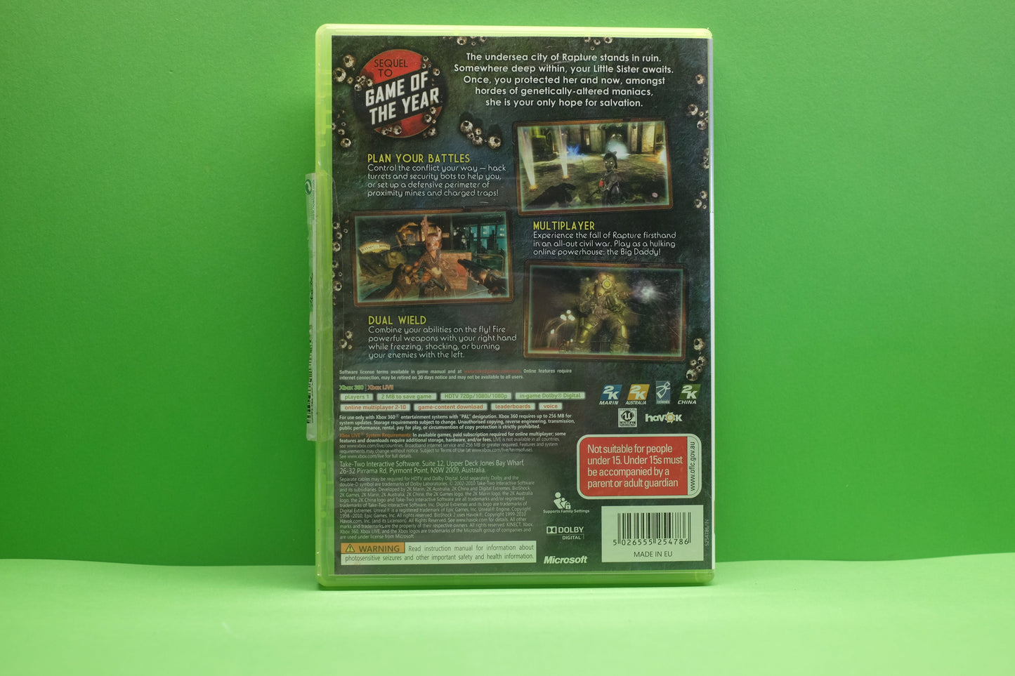 Bioshock 2 - Xbox 360 - Pre-Owned