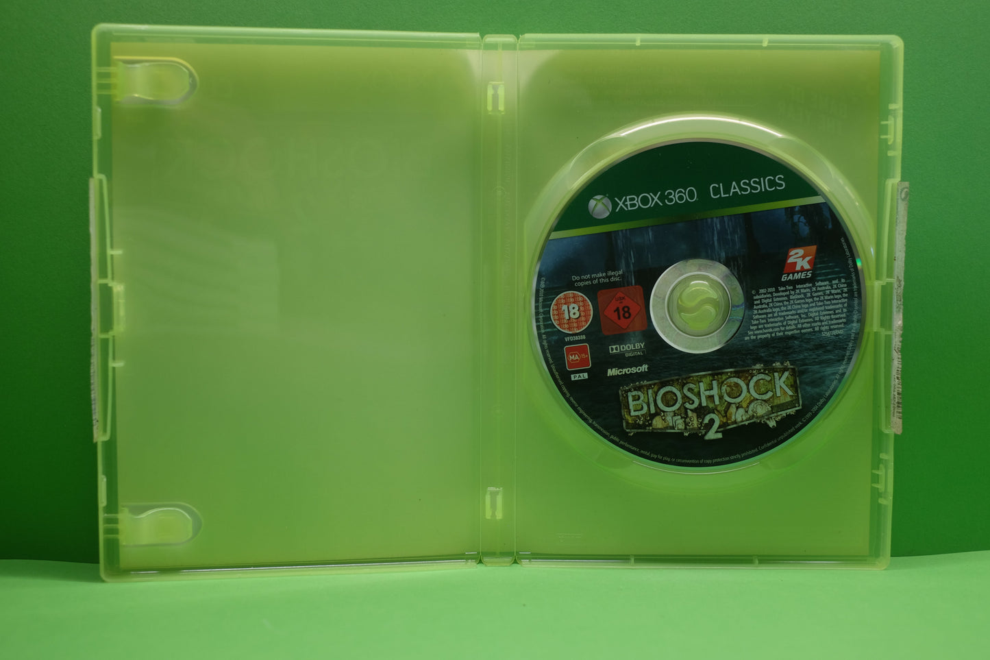 Bioshock 2 (Classics) *No Manual* - Xbox 360 - Pre-Owned