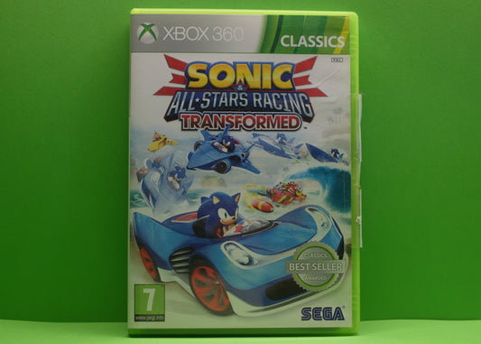 Sonic & All-Stars Racing Transformed - Xbox 360 - Pre-Owned