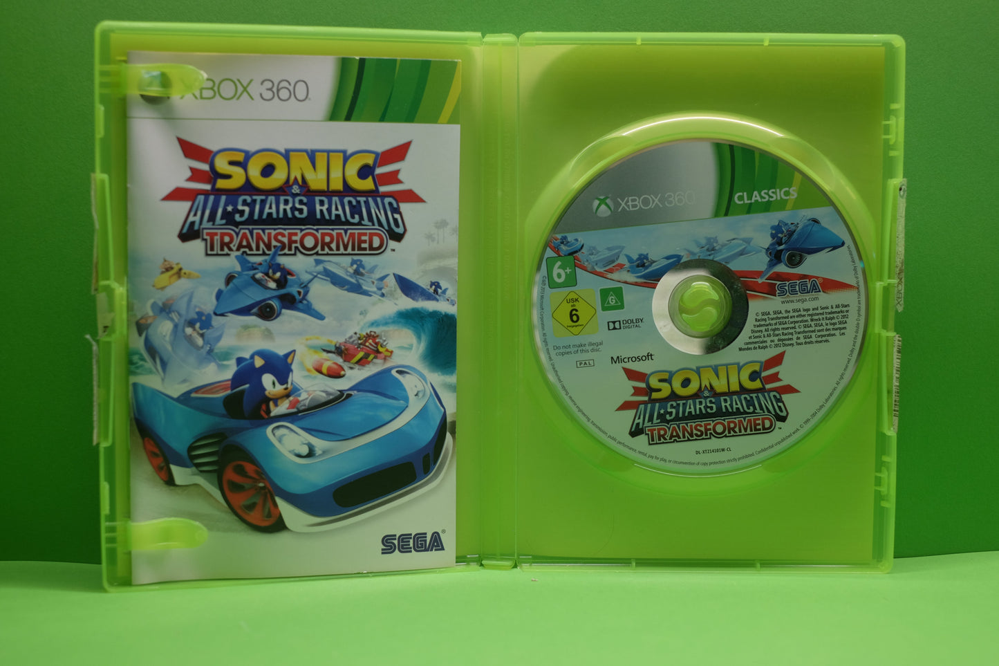 Sonic & All-Stars Racing Transformed (Classics) - Xbox 360 - Pre-Owned