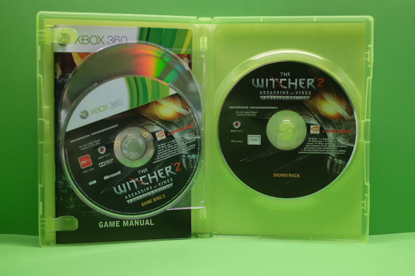 The Witcher 2 Assassins Of Kings (Enhanced Edition) *Complete* - Xbox 360 - Pre-Owned