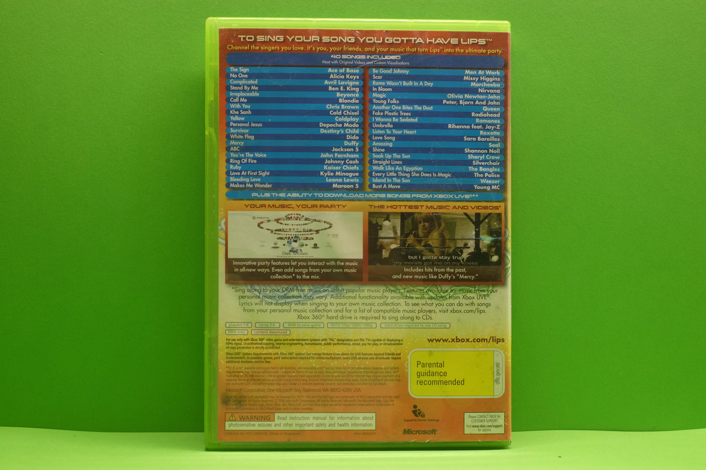 Lips - Xbox 360 - Pre-Owned