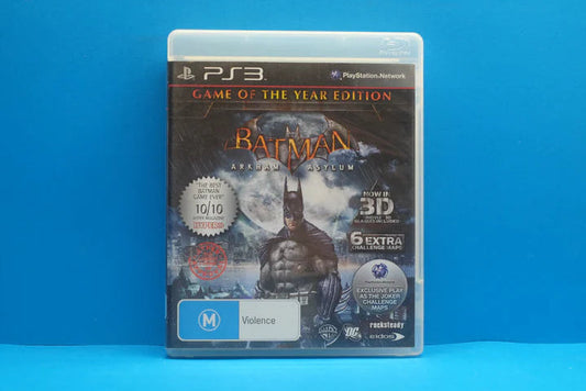 Batman Arkham Asylum - Playstation 3 - Pre-Owned
