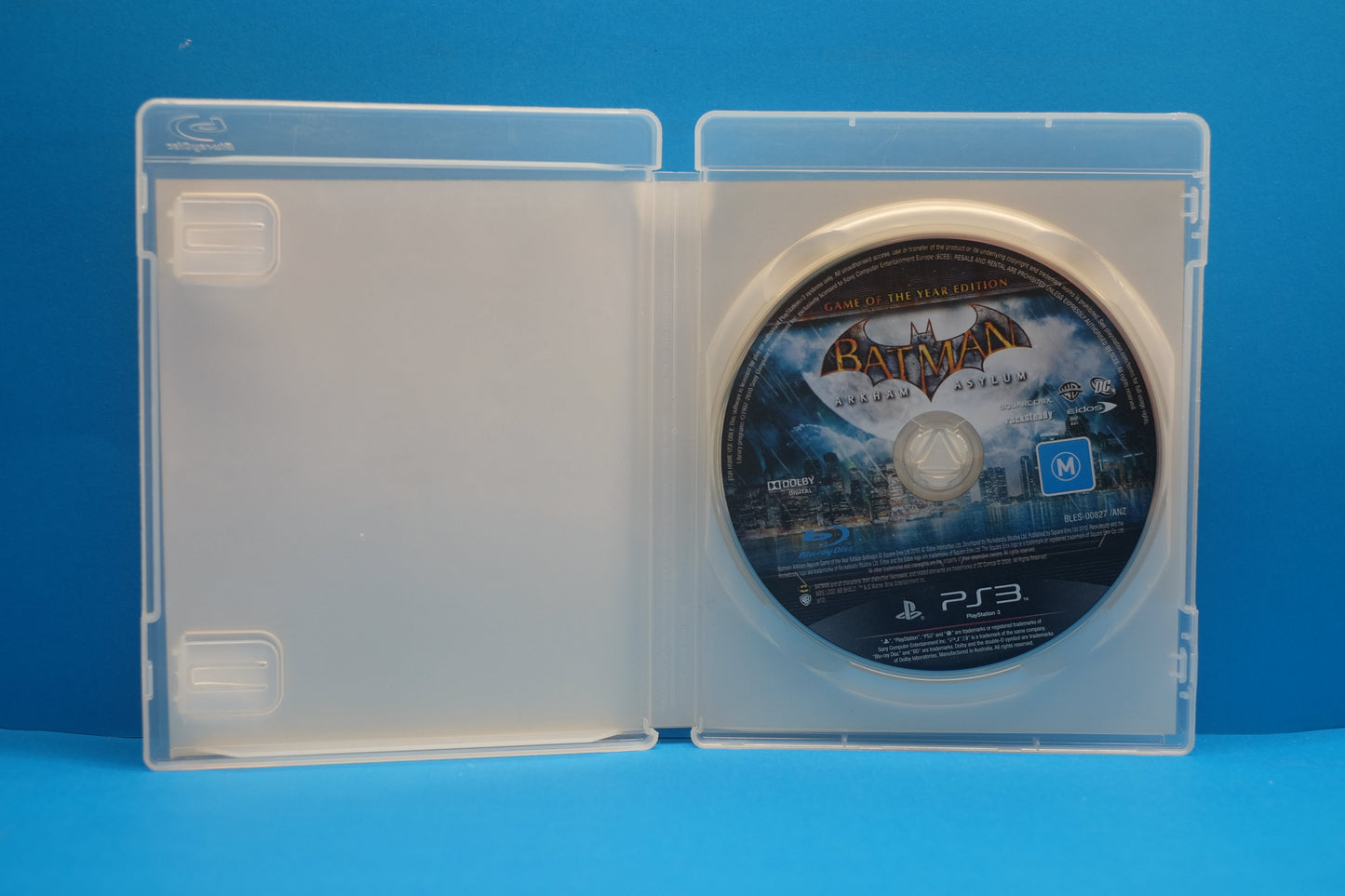 Batman Arkham Asylum (Game Of The Year Edition) *No Manual* - Playstation 3 - Pre-Owned