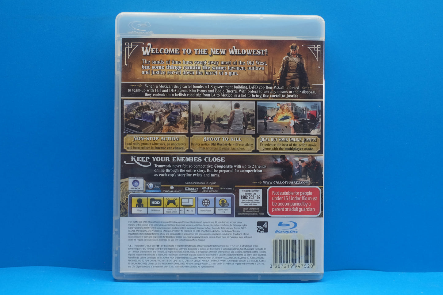 Call Of Juarez The Cartel - Playstation 3 - Pre-Owned