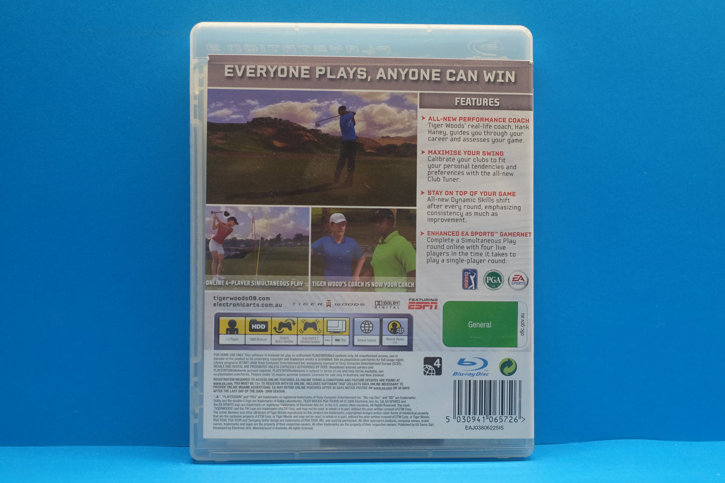 Tiger Woods PGA Tour 09 - Playstation 3 - Pre-Owned