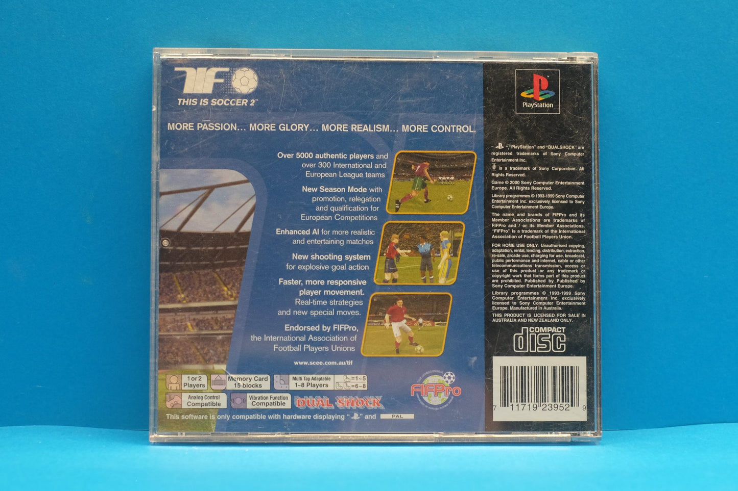 This Is Soccer 2 - Playstation 1 - Pre-Owned