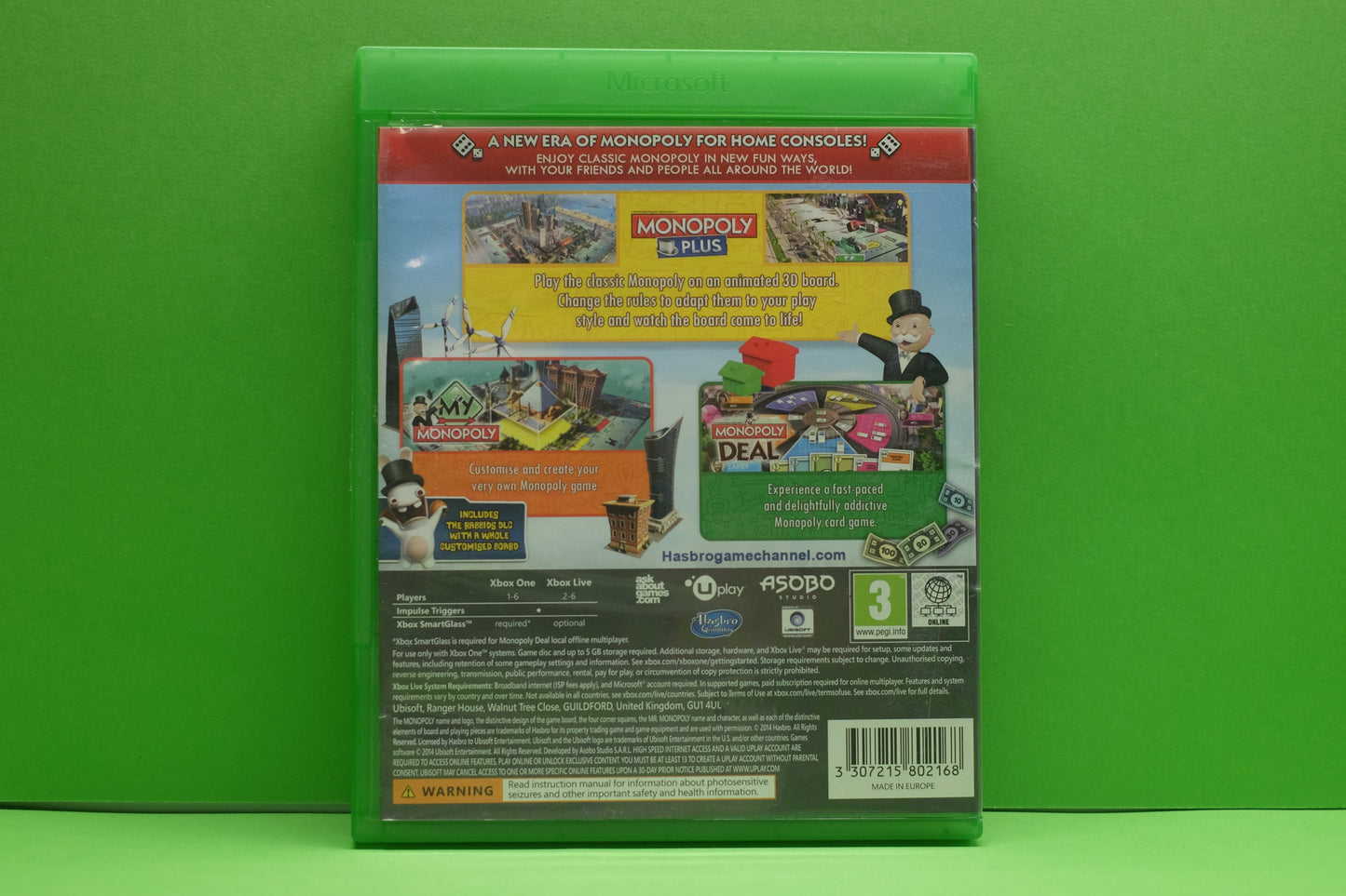 Monopoly Family Fun Pack - Xbox One - Pre-Owned