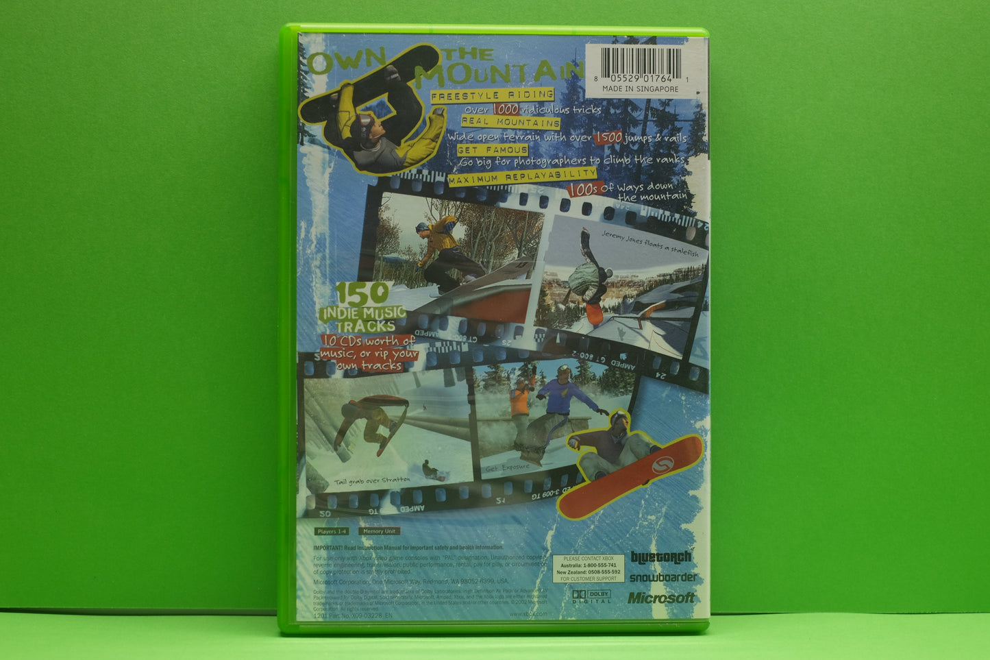 Amped Freestyle Snowboarding - Xbox Original - Pre-Owned