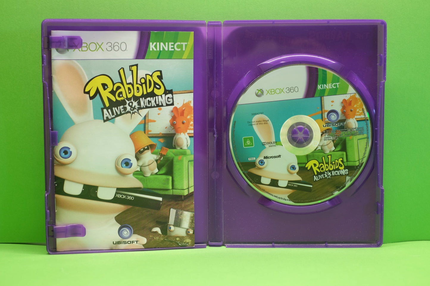 Rabbids Alive & Kicking - Xbox 360 - Pre-Owned