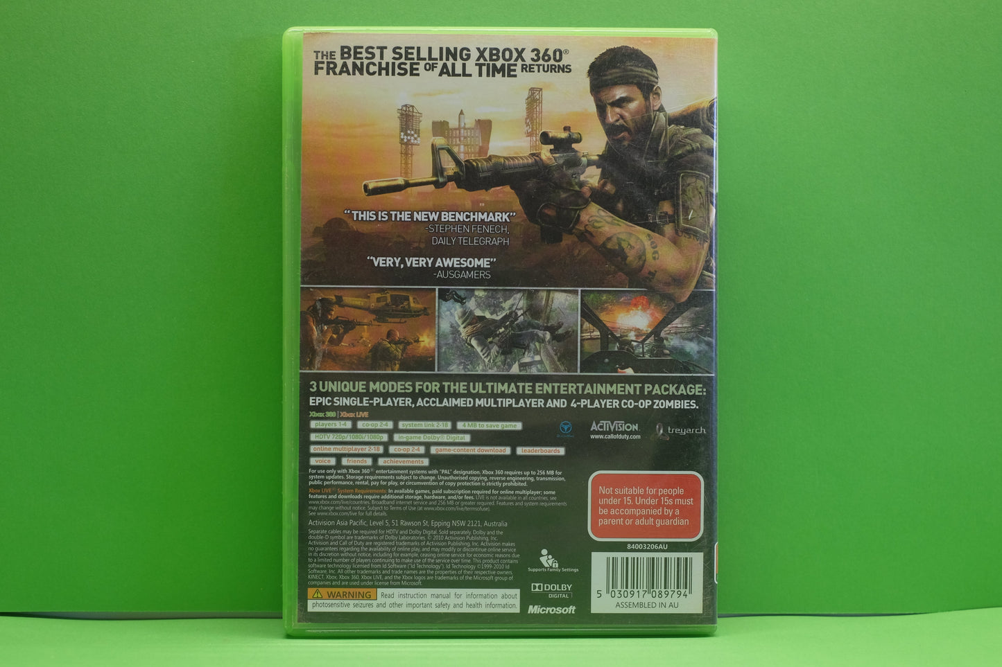 Call Of Duty Black Ops - Xbox 360 - Pre-Owned