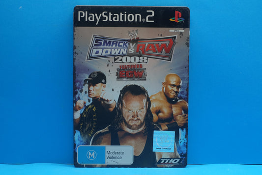 Smackdown VS Raw 2008 - Playstation 2 - Pre-Owned