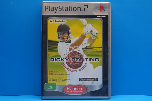 Ricky Ponting International Cricket 2005 - Playstation 2 - Pre-Owned