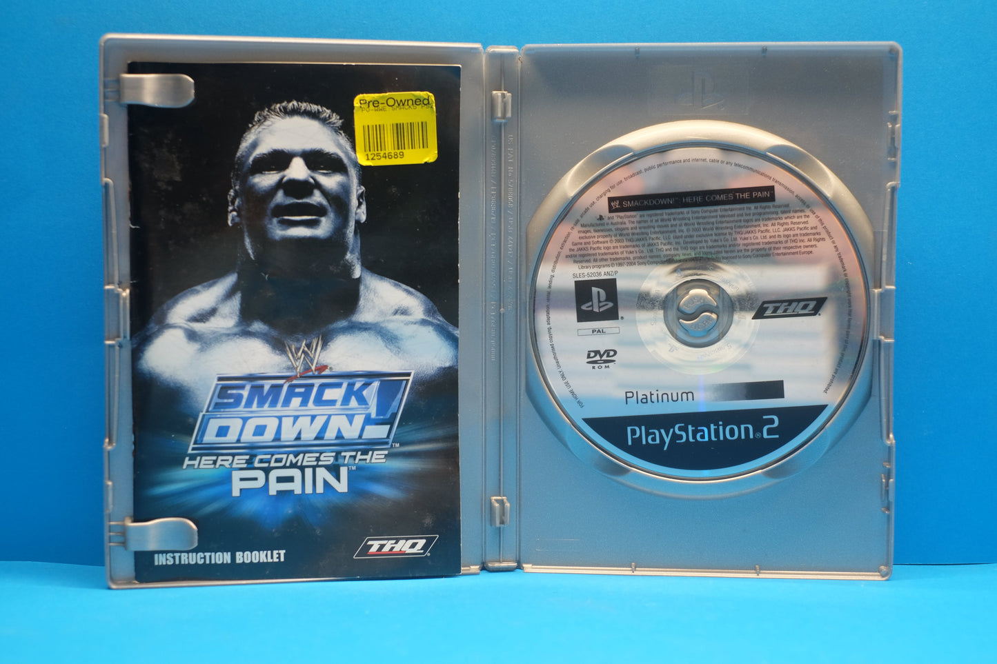 Smackdown Here Comes The Pain (Platinum) - Playstation 2 - Pre-Owned