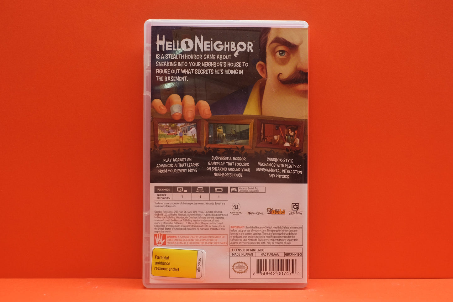 Hello Neighbor - Nintendo Switch - Pre-Owned