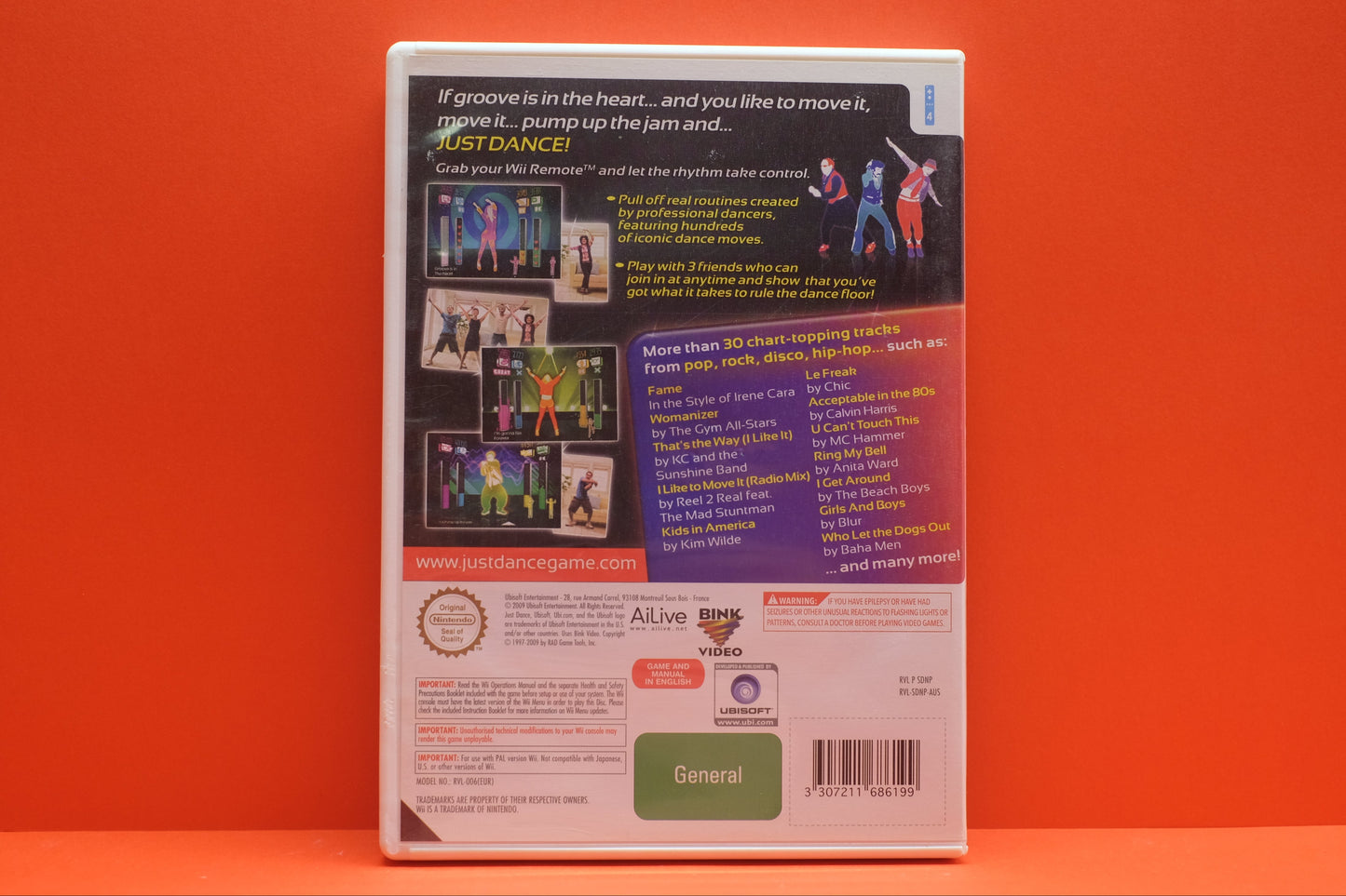 Just Dance - Nintendo Wii - Pre-Owned