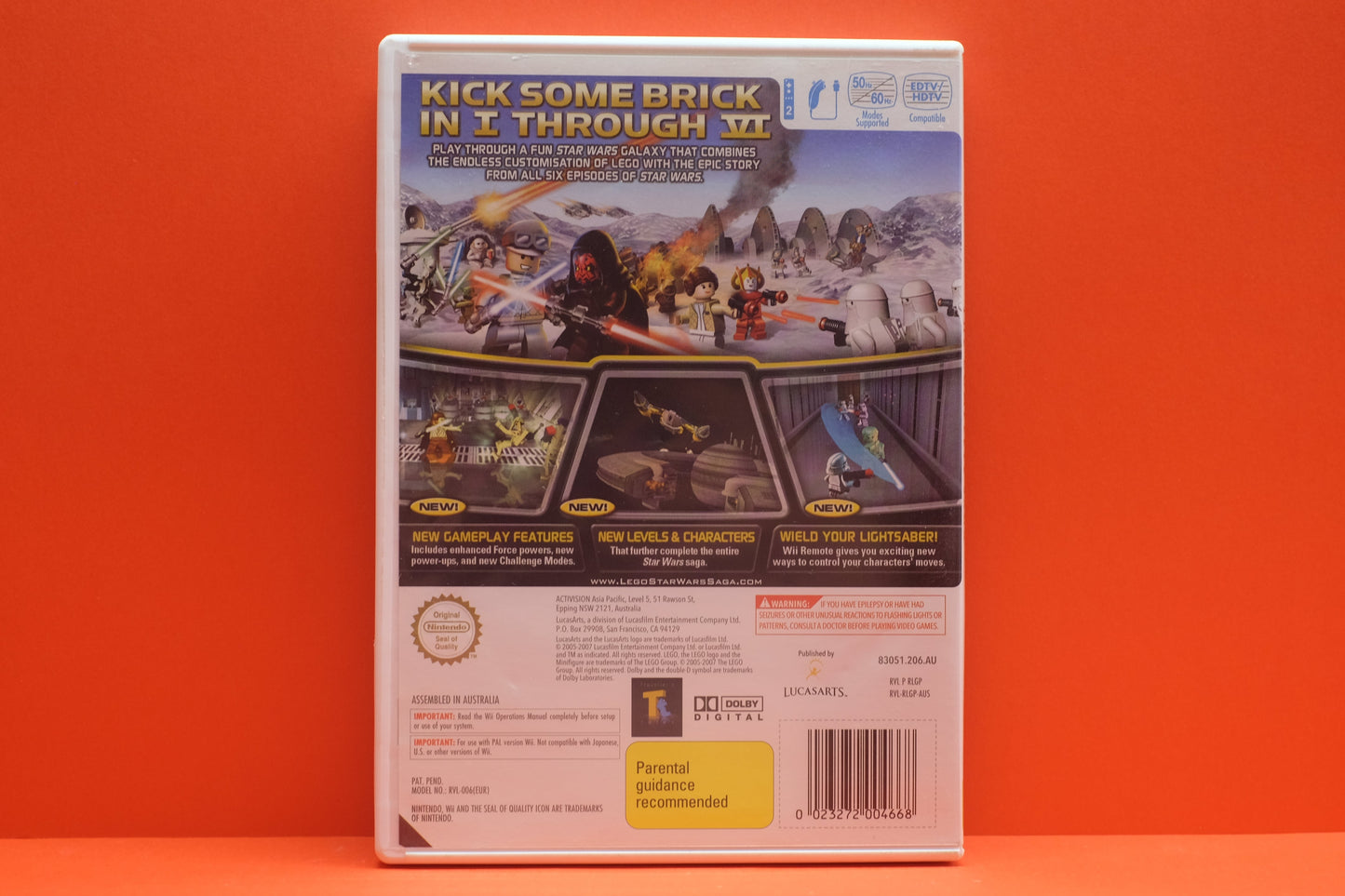 Lego Star Wars The Complete Saga - Nintendo Wii - Pre-Owned