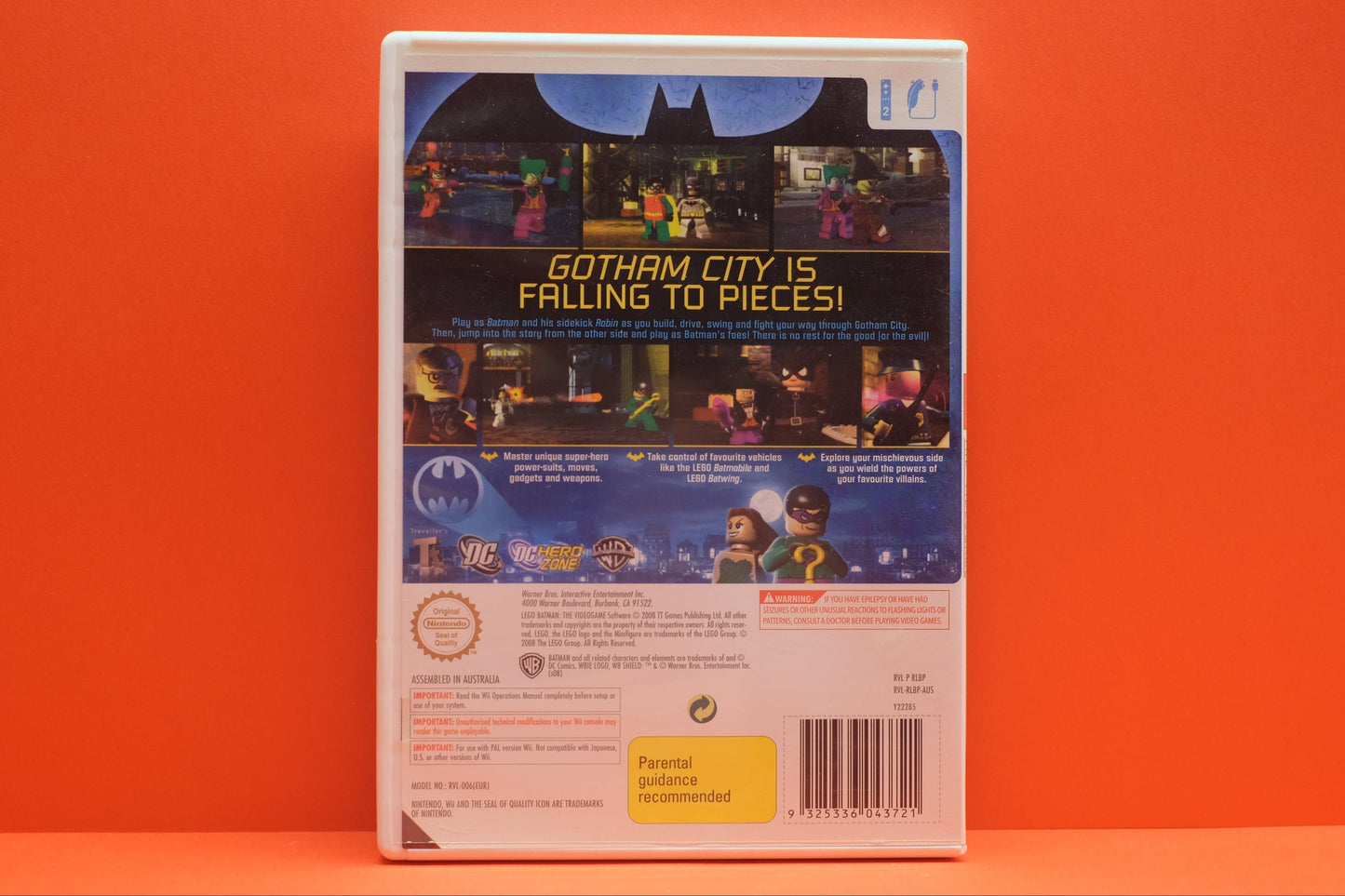 Lego Batman The Video Game - Nintendo Wii - Pre-Owned