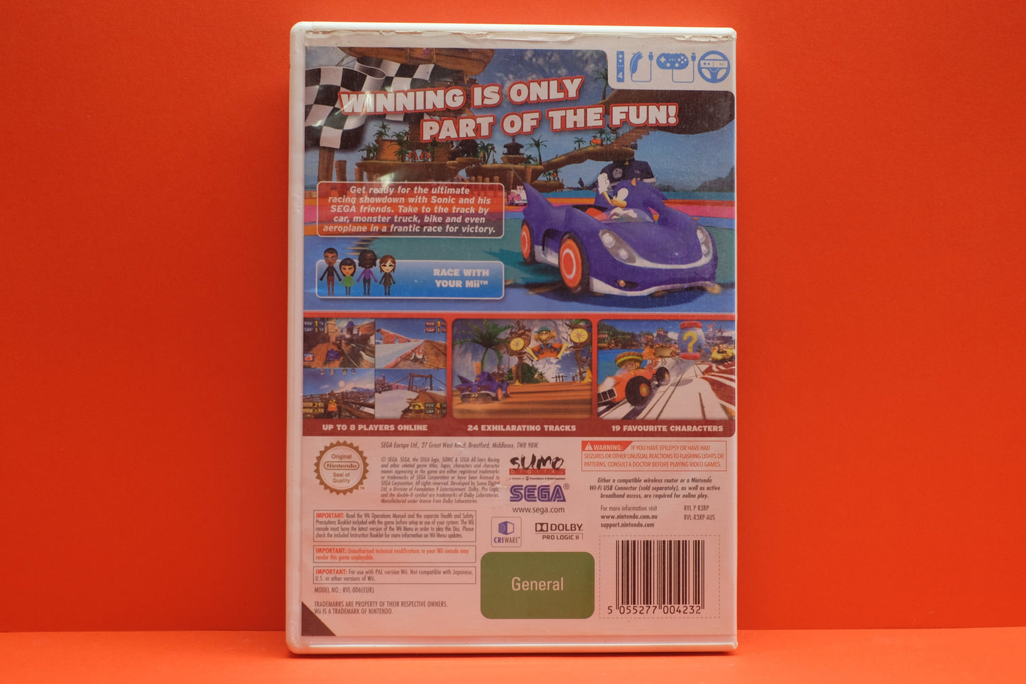 Sonic & Sega All-Stars Racing - Nintendo Wii - Pre-Owned