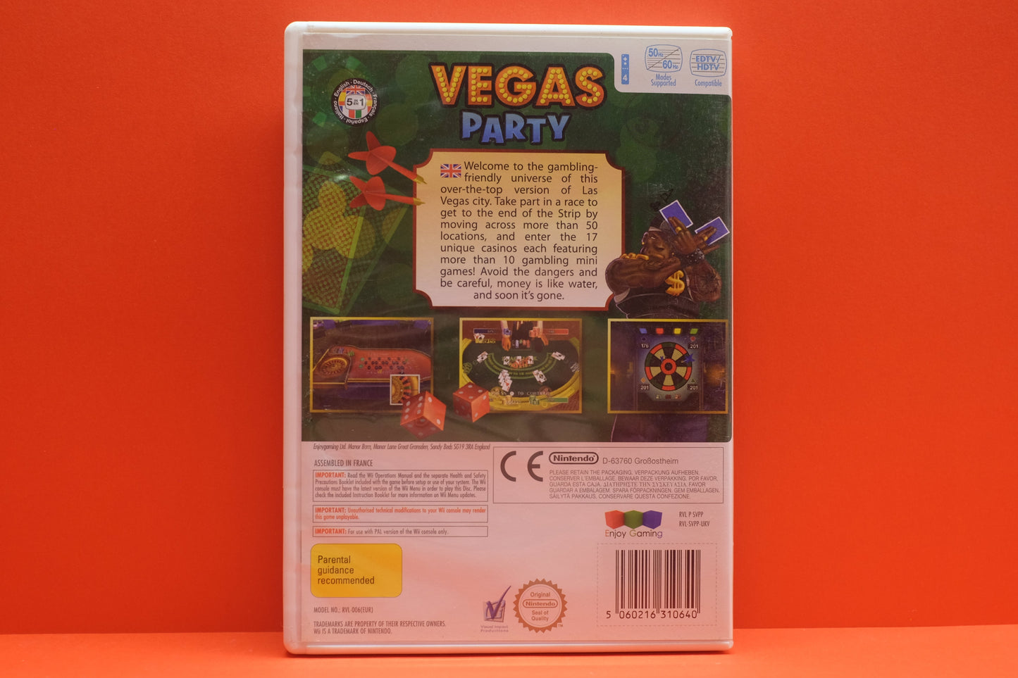 Vegas Party - Nintendo Wii - Pre-Owned