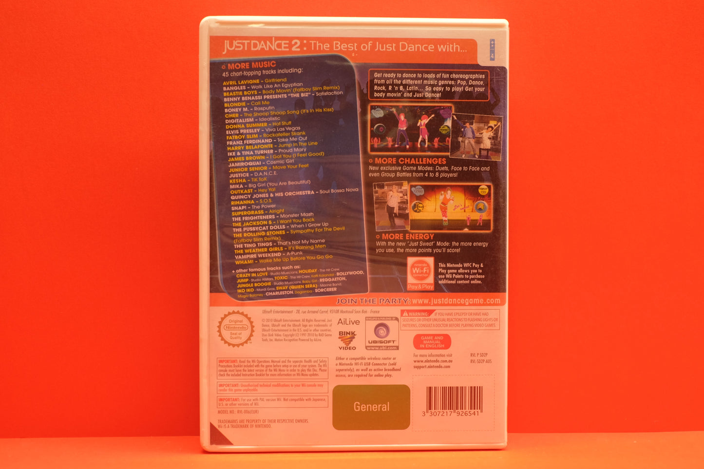 Just Dance 2 - Nintendo Wii - Pre-Owned