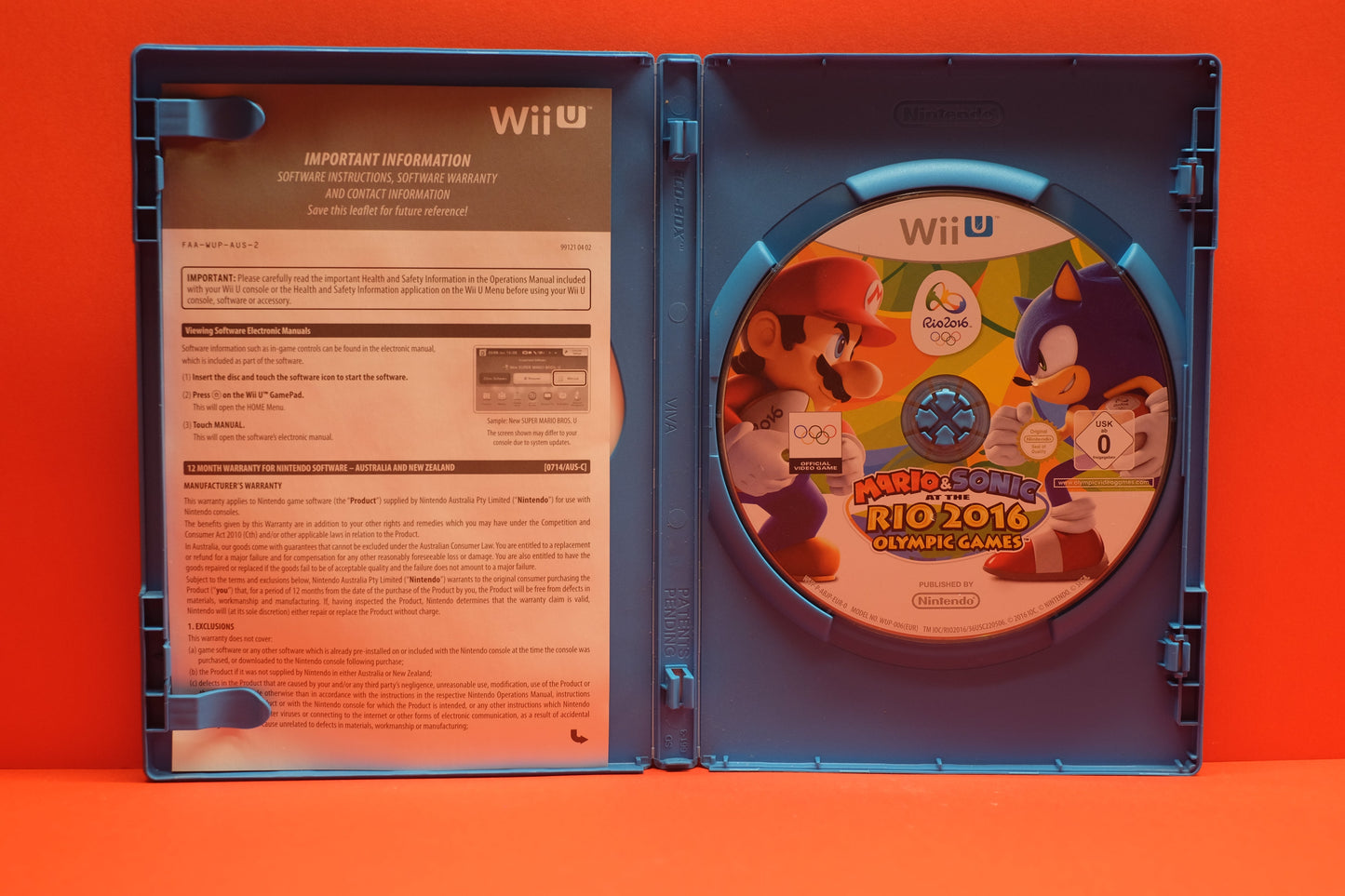 Mario & Sonic at the Rio 2016 Olympic Games - Nintendo Wii U - Pre-Owned
