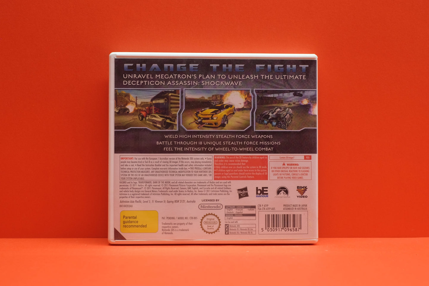 Transformers Dark Of The Moon - Nintendo 3DS - Pre-Owned