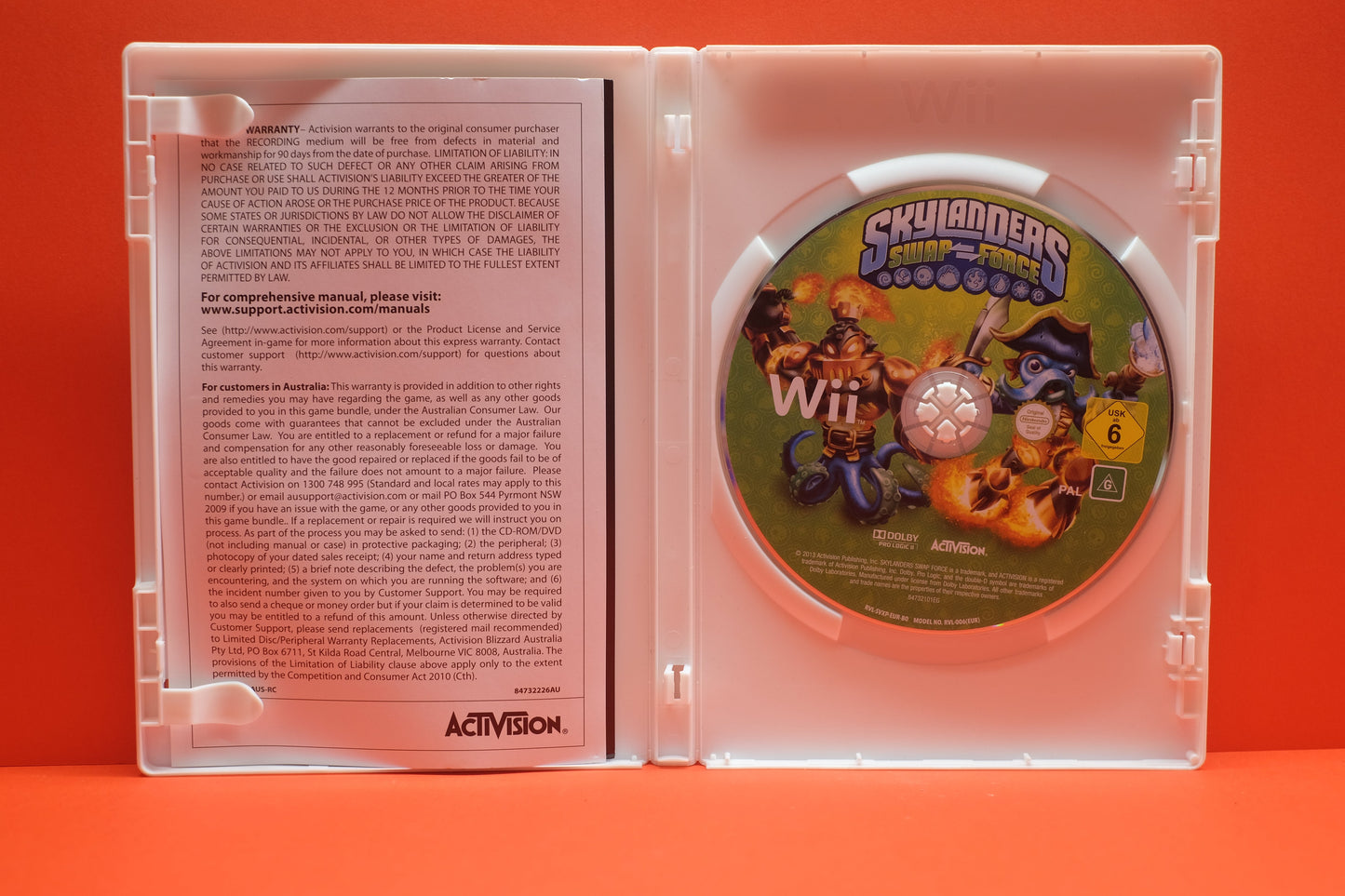 Skylanders Swap Force *No Manual* - Nintendo Wii - Pre-Owned