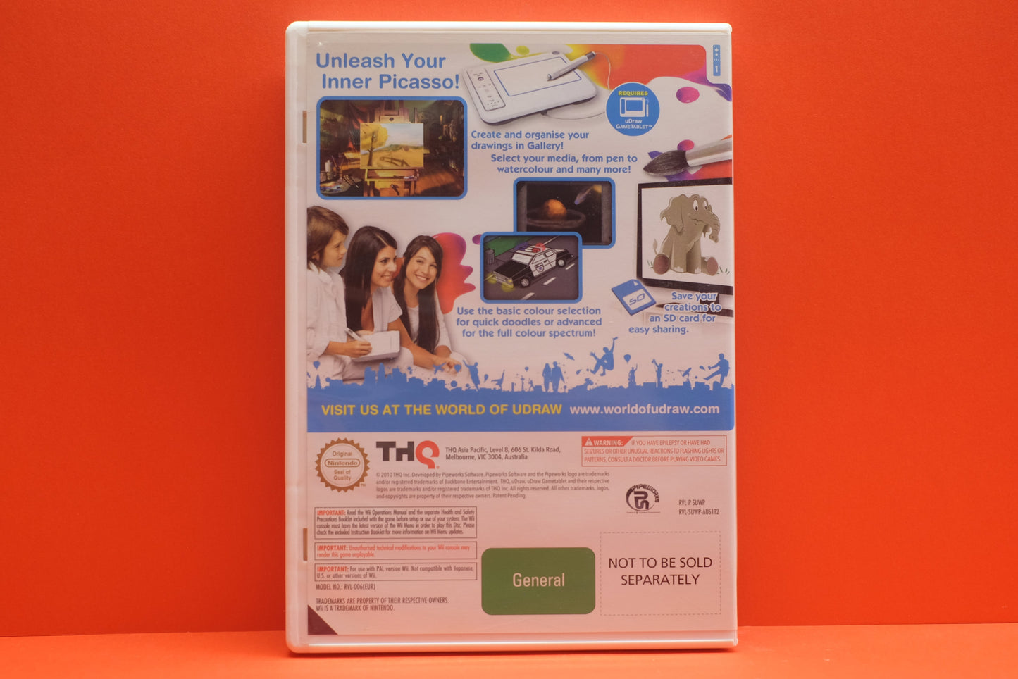 U Draw Studio - Nintendo Wii - Pre-Owned