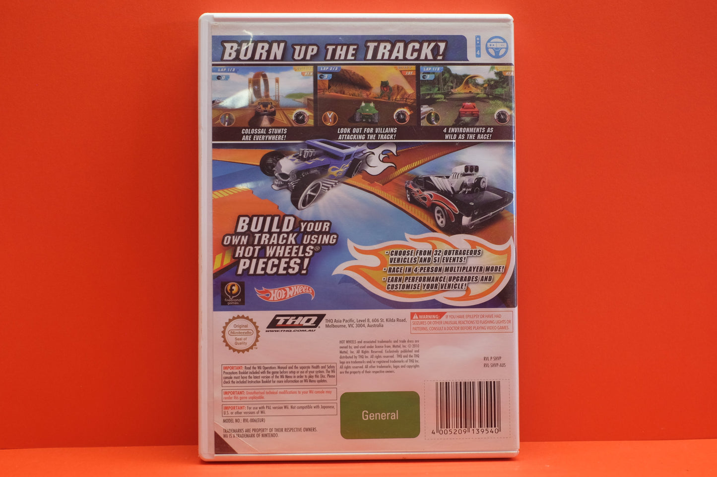 Hot Wheels Track Attack - Nintendo Wii - Pre-Owned