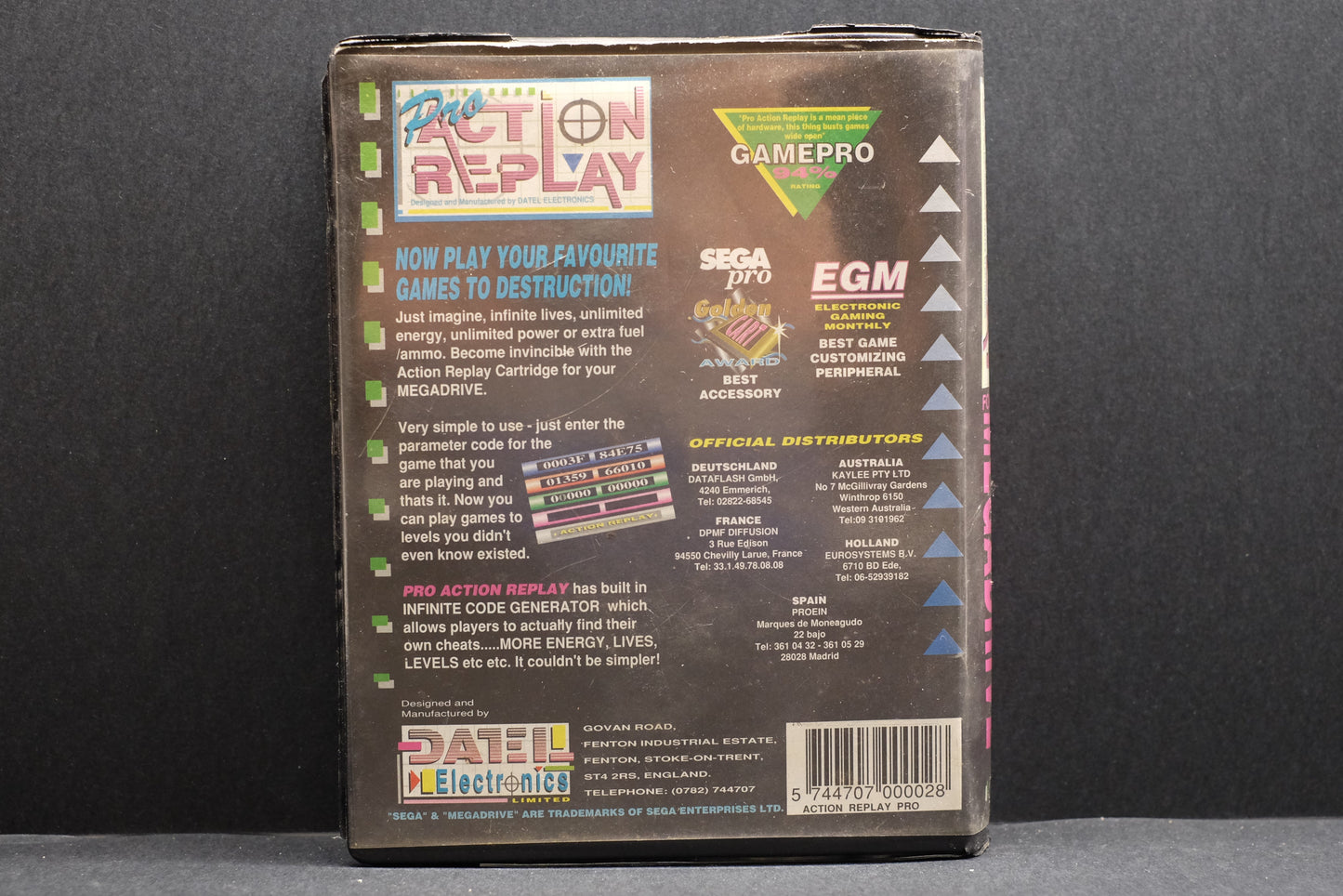 Pro Action Replay Adapter - Sega Mega Drive - Pre-Owned