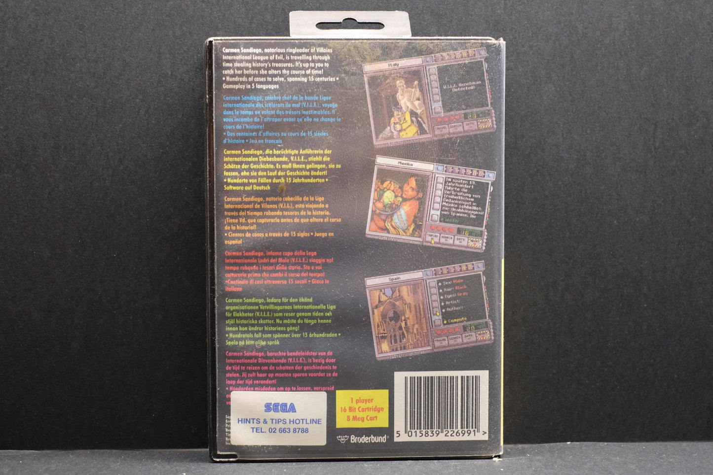 Where In Time Is Carmen Sandiego? - Sega Mega Drive - Pre-Owned