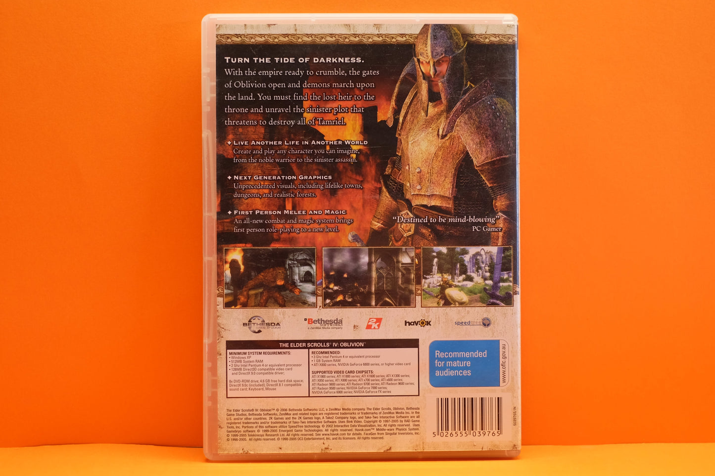 The Elder Scrolls IV (4) Oblivion - PC - Pre-Owned