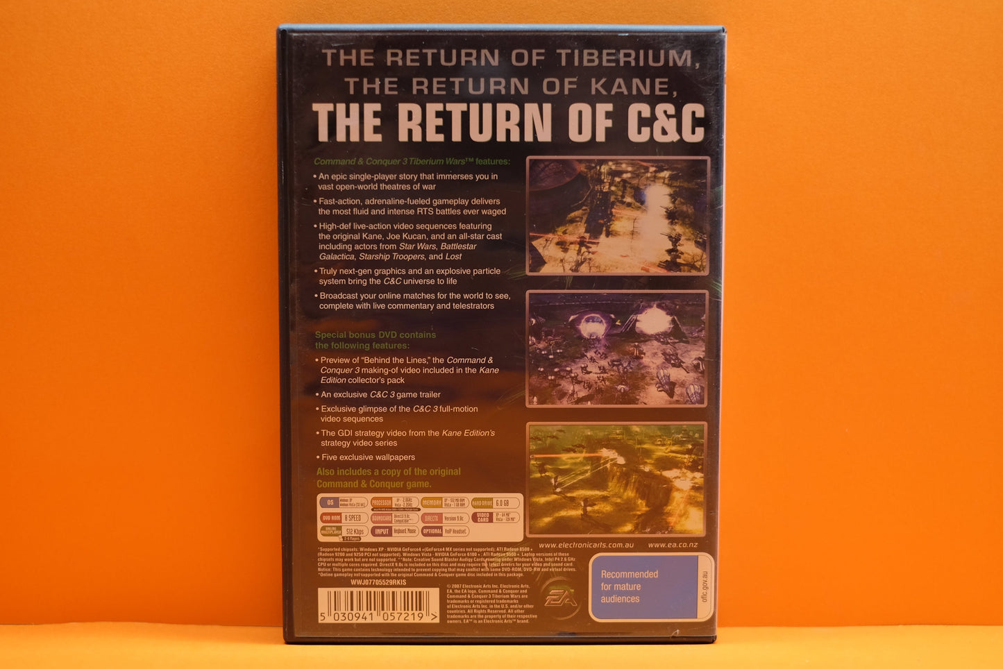 Command & Conquer 3 Tiberium Wars - PC - Pre-Owned