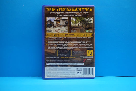 SOCOM II (2) U.S. Navy Seals - Playstation 2 - Pre-Owned