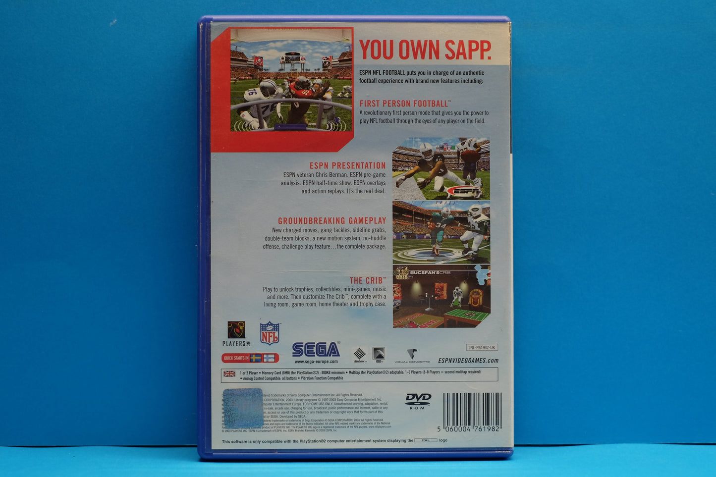 ESPN NFL Football - Playstation 2 - Pre-Owned