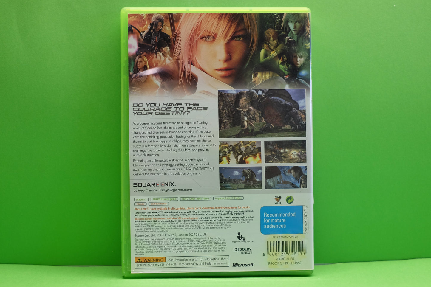 Final Fantasy XIII (13) - Xbox 360 - Pre-Owned