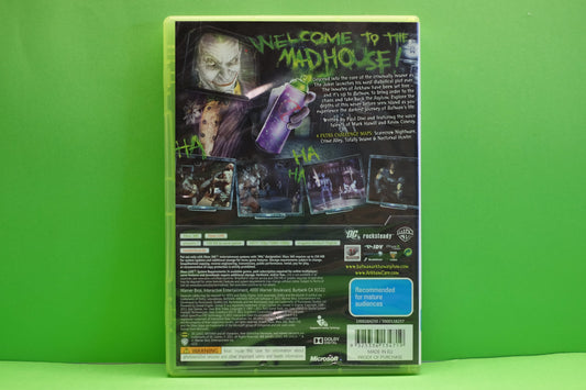 Batman Arkham Asylum - Xbox 360 - Pre-Owned