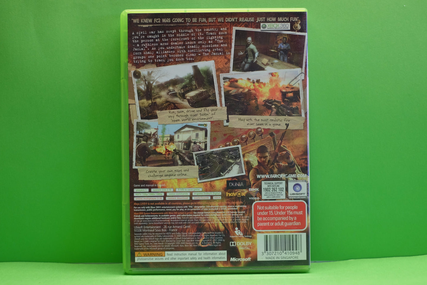 Far Cry 2 - Xbox 360 - Pre-Owned