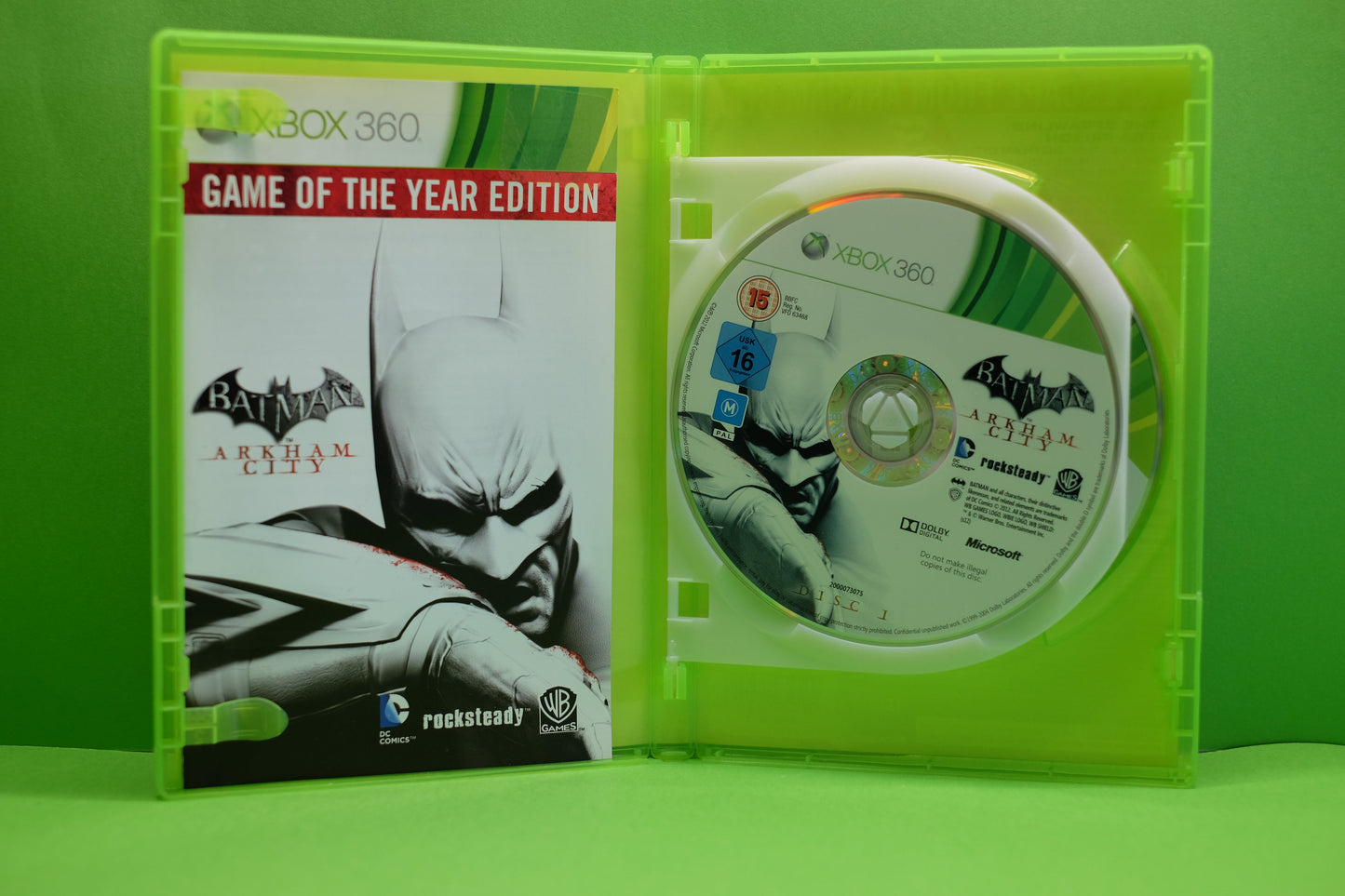 Batman Arkham City (Game Of The Year Edition) - Xbox 360 - Pre-Owned