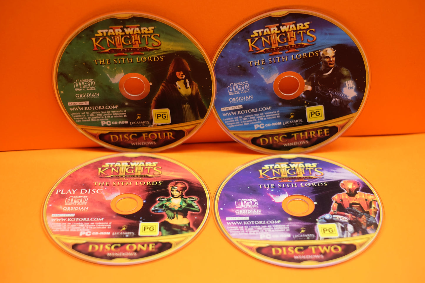 Star Wars Knights Of The Old Republic II (2) The Sith Lords - PC - Pre-Owned