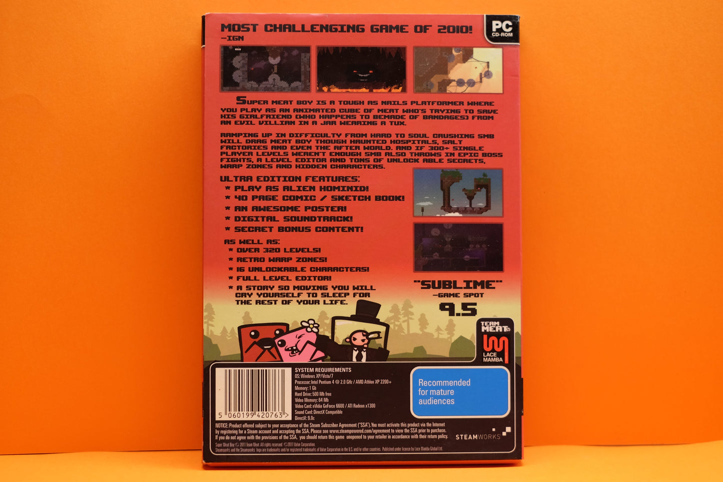 Super Meat Boy - PC - Pre-Owned