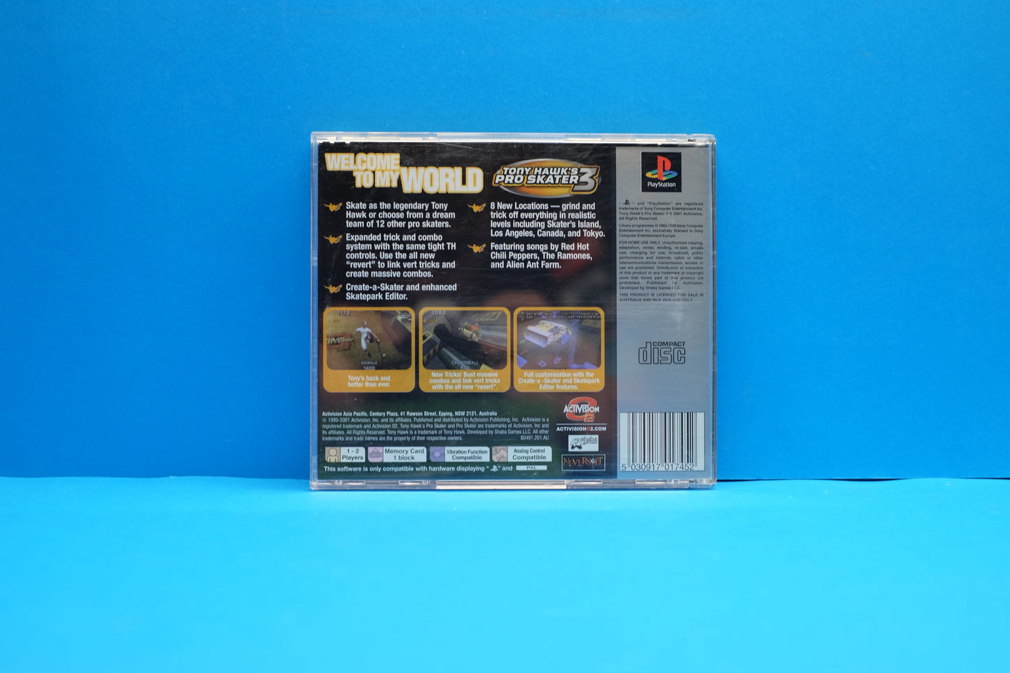 Tony Hawk's Pro Skater 3 - Playstation 1 - Pre-Owned