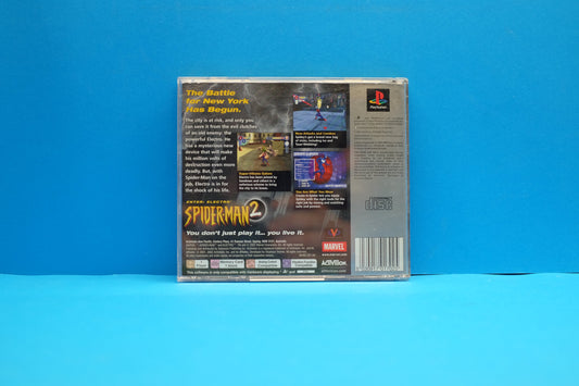 Spider-Man 2 Enter Electro (Platinum) - Playstation 1 - Pre-Owned