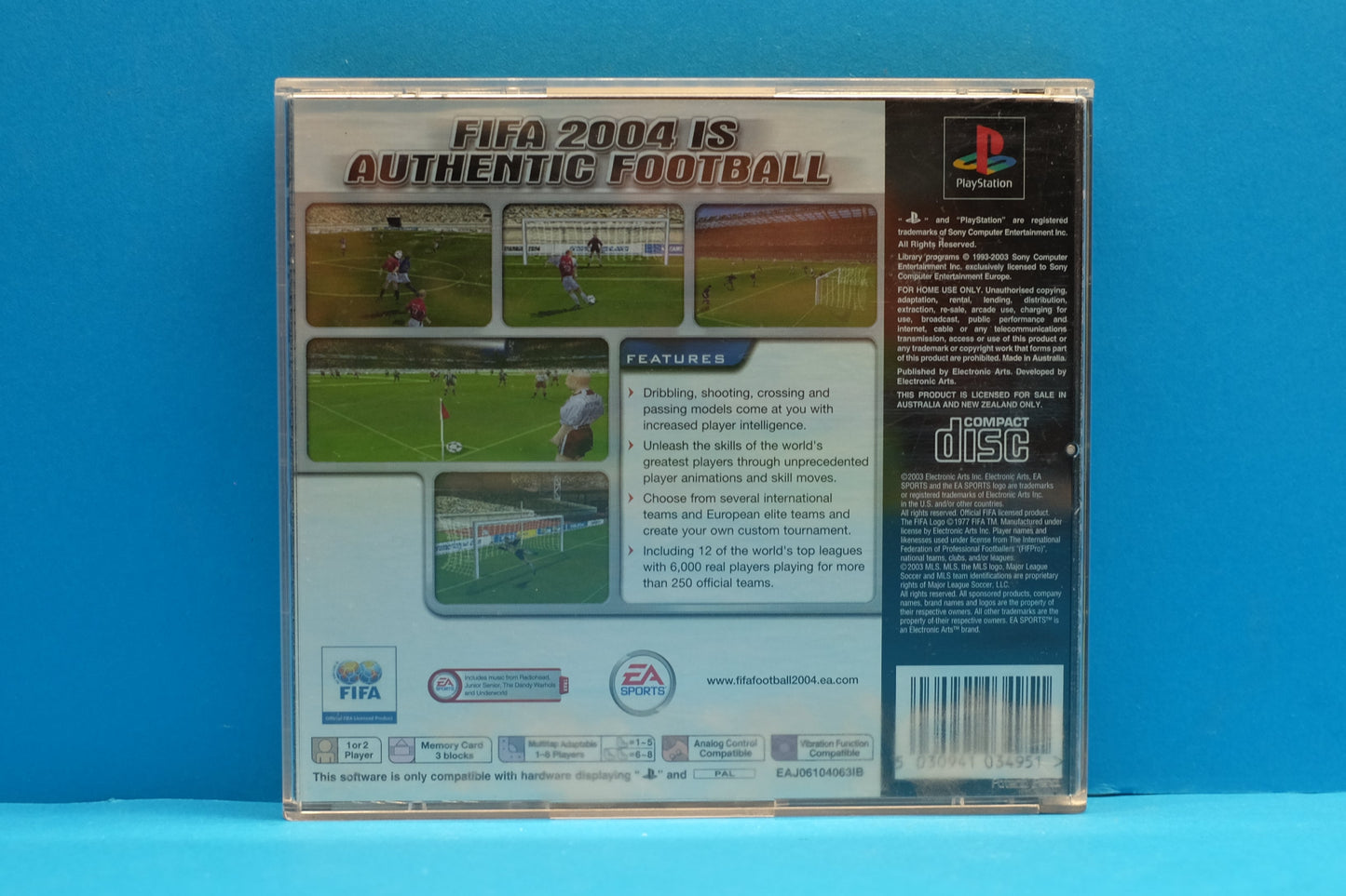 FIFA Football 2004 - Playstation 1 - Pre-Owned
